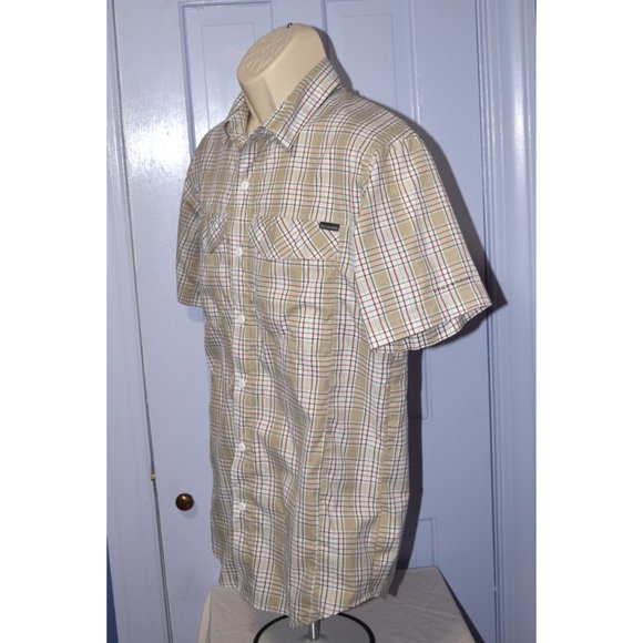 Columbia short sleeve button down shirt size small - Picture 2 of 7